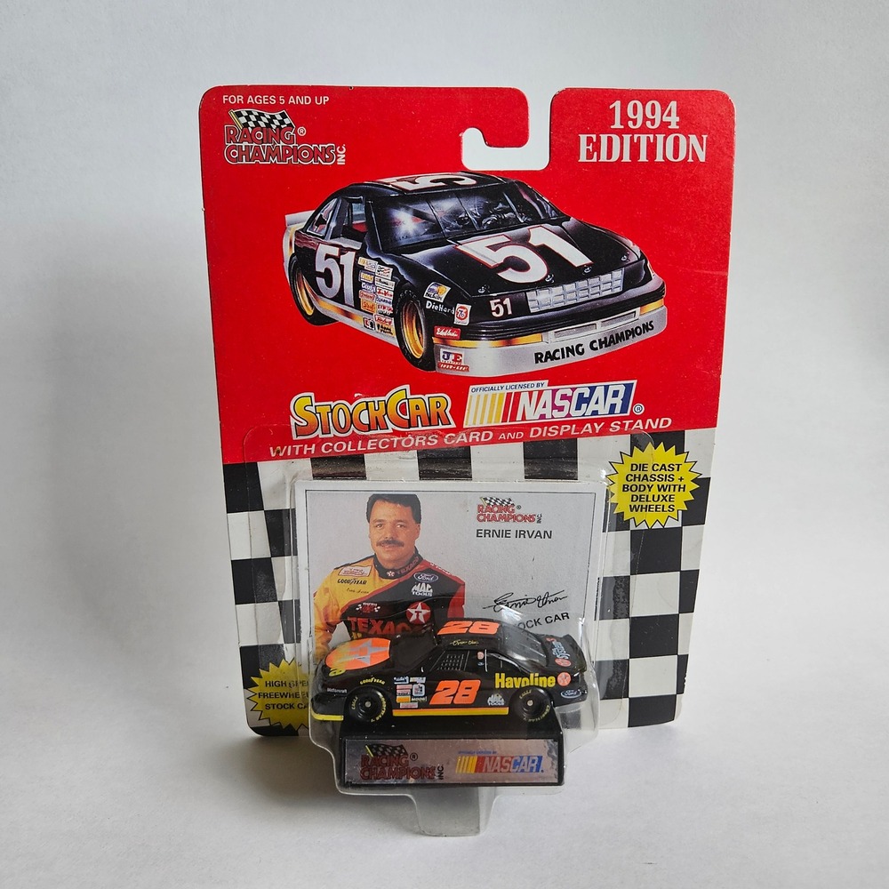 Racing Champions 1994 NASCAR Ernie Irvan 28 Havoline Die-Cast Stock Car New